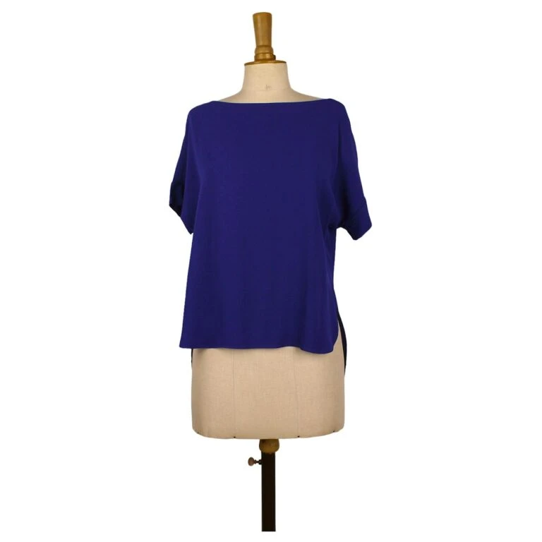 Devant -Place tops blouse tara jarmon 38 viscose 768x768 1